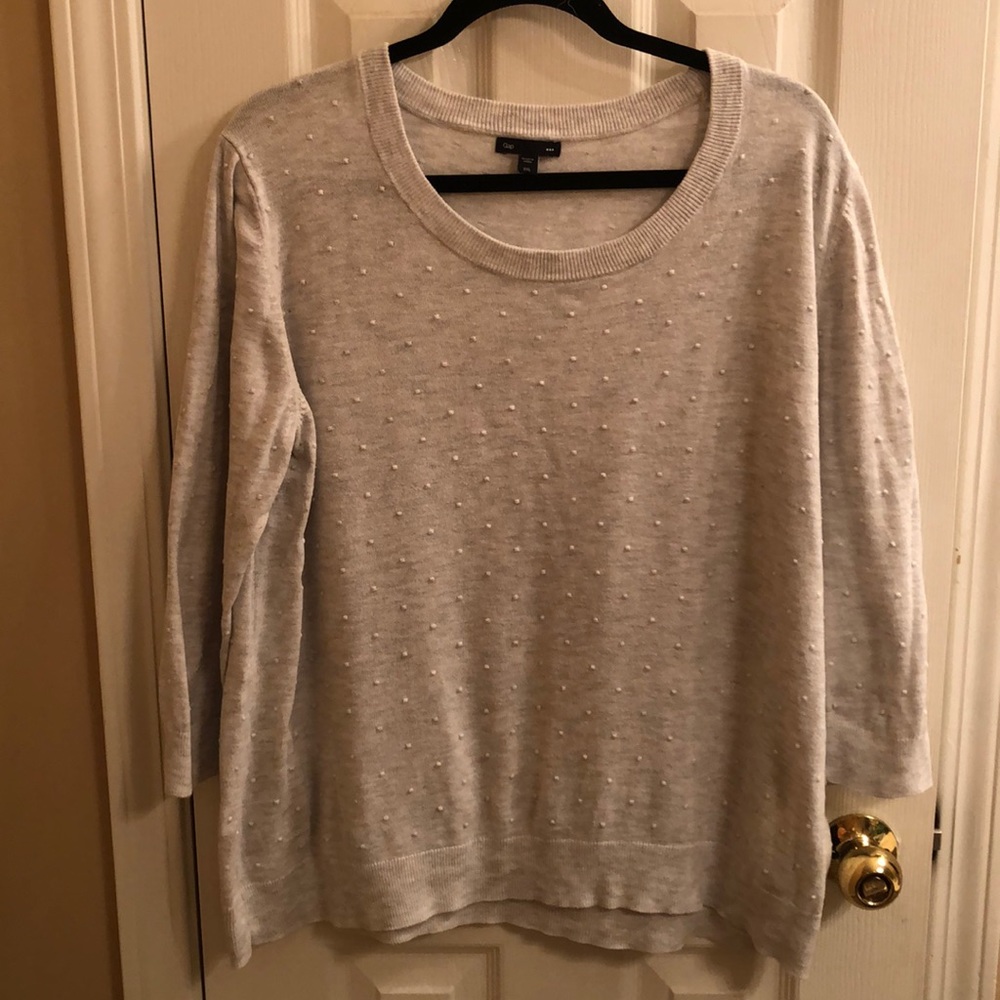 Gap 3/4 length sleeve light weight sweater